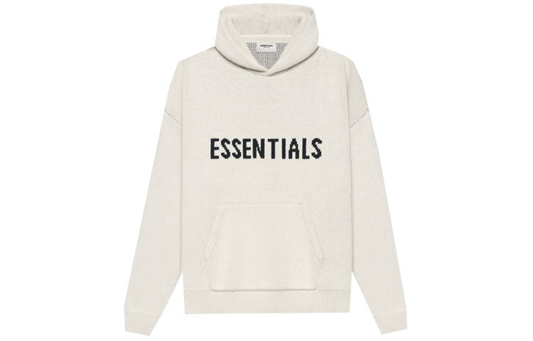 Fear Of God Essentials Knit Pullover Hoodie SS21