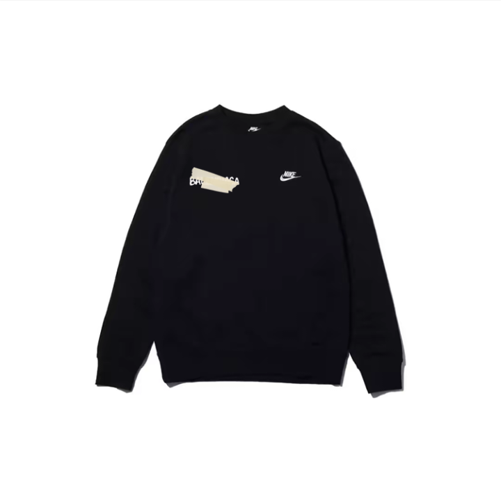 Nike Nike Sweatshirts Unisex Black Crew Neck Moderate Regular