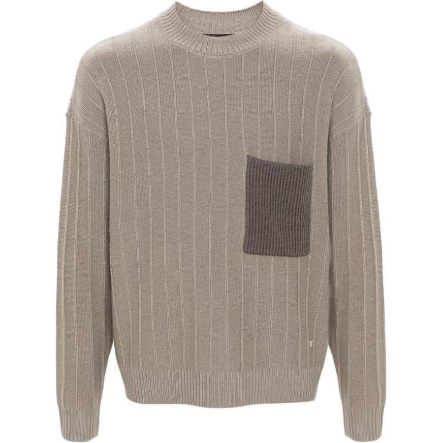 EMPORIO ARMANI Pocket Detailed Knitted Jumper