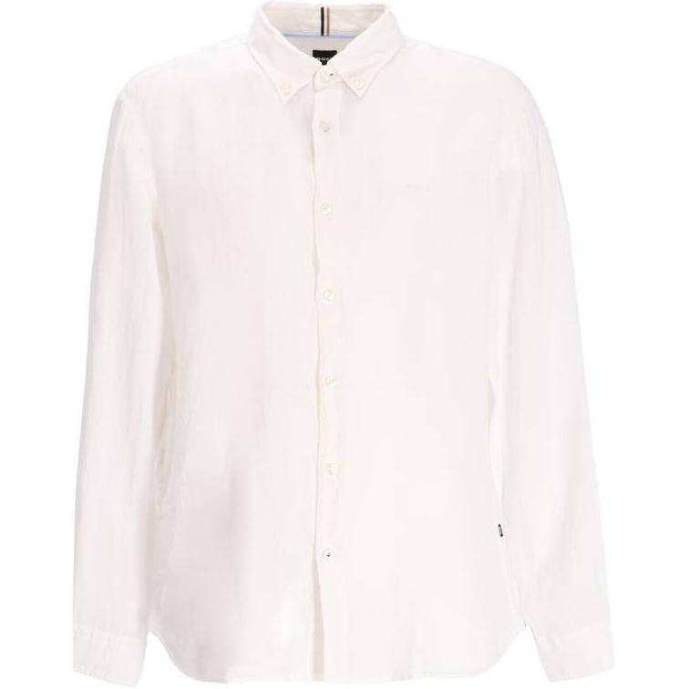 HUGO BOSS Boss HUGO BOSS Long Sleeved Logo Embroidered Shirt