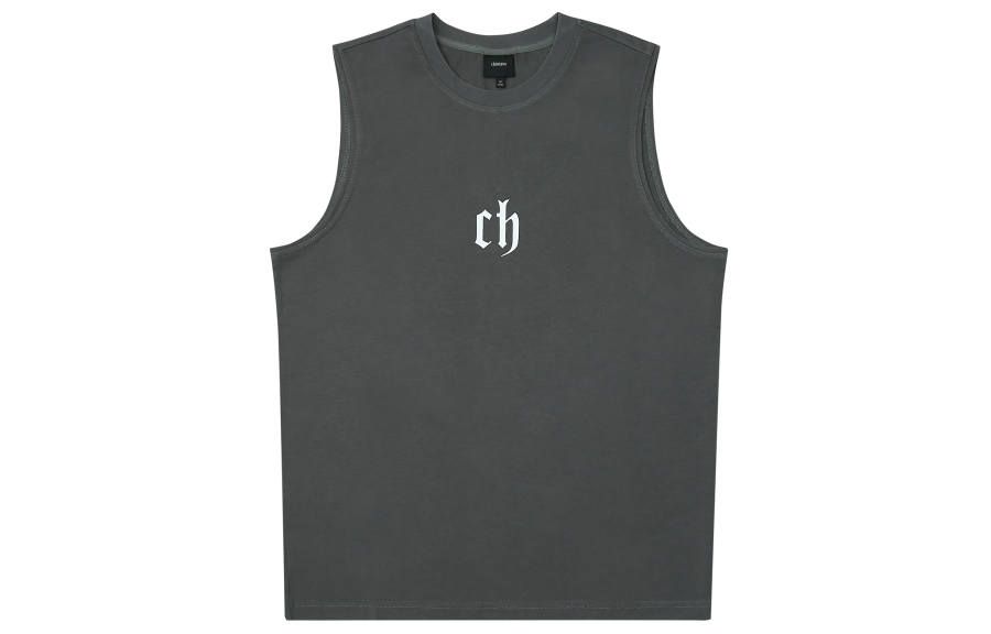 CHINISM Tank Tops Unisex Crew Neck Moderate Other