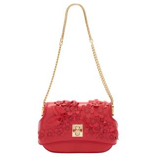 ERMANNO SCERVINO Nappa Leather Shoulder Bag Mini Women's Pink