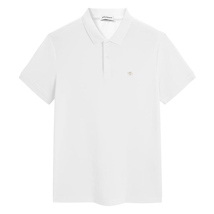 PEACEBIRD MEN Polo Shirts Men's Polo Collar Moderate Straight Fit