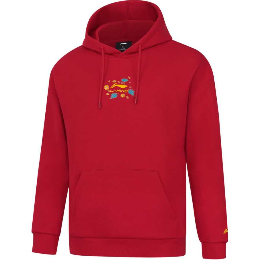 Li-Ning Li Ning Sweatshirt Unisex Bull Red
