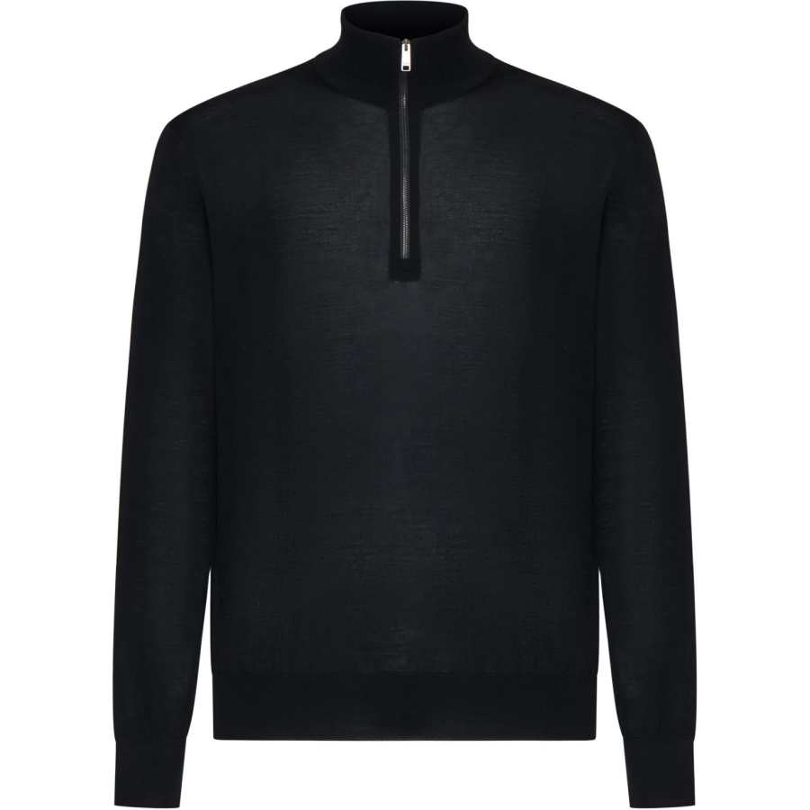 Ermenegildo Zegna Zip Detailed Jumper