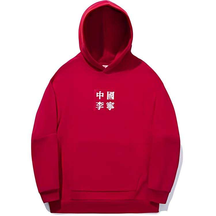 Li-Ning Li Ning Sweatshirt Men's Bull Red