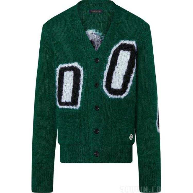 LOUIS VUITTON FW22 Knitwear Men's Green