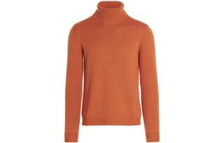 ROBERTO COLLINA FW22 Sweater Men's Orange