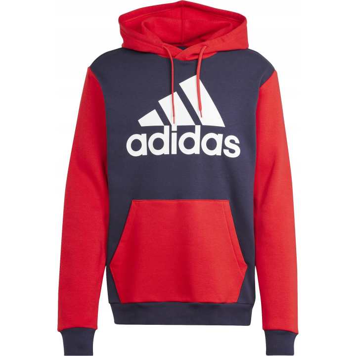 Adidas Adidas Clothing Sweatshirts Men's Red Hooded Moderate