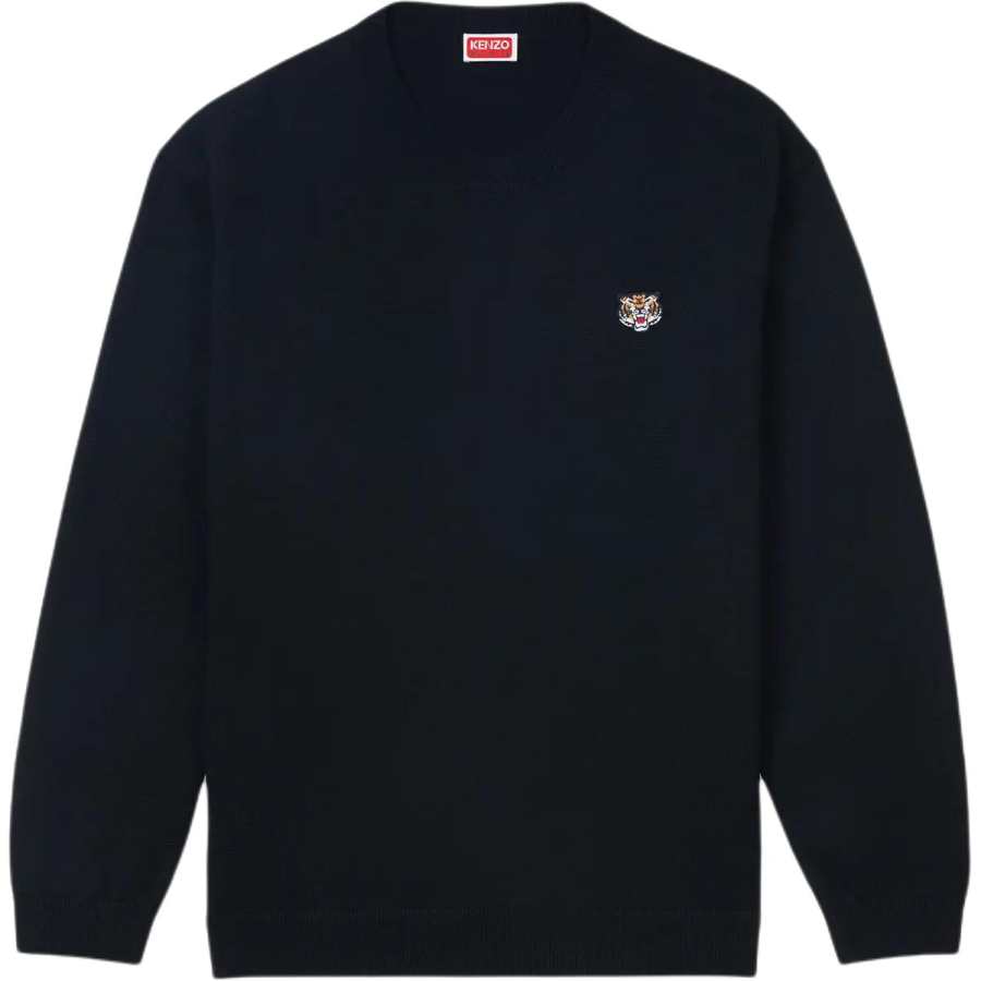 KENZO Lucky Tiger Embroidered Knit Jumper