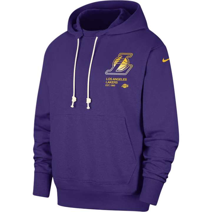 Nike Nike Los Angeles LakersDri FIT Standard Issue FW24 Courtside Sweatshirt Men's Purple