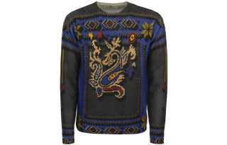 ETRO Graphic Knitted Crewneck Jumper