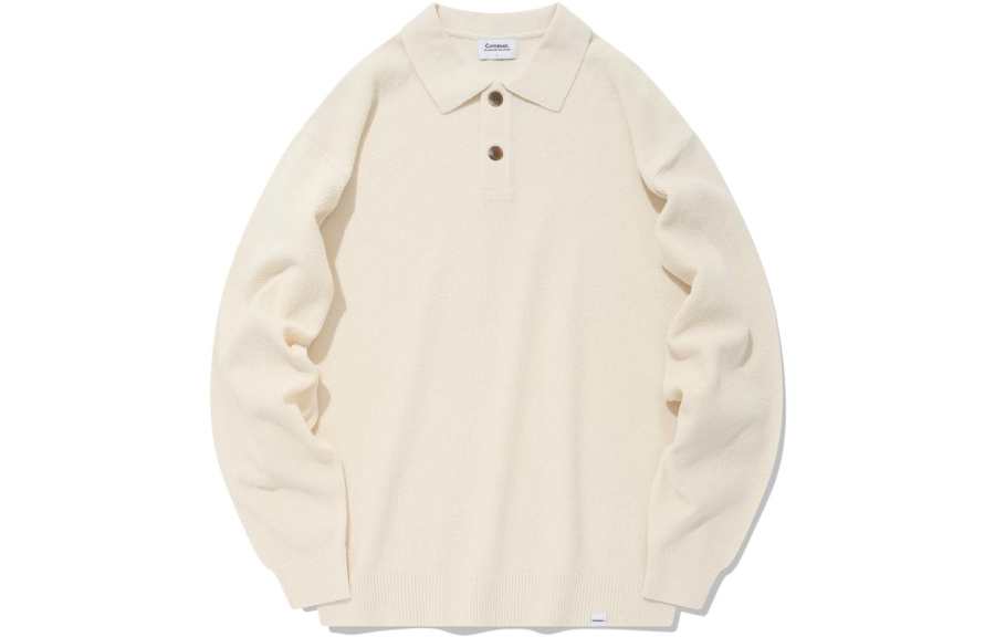 COVERNAT Knitwear Unisex White Moderate