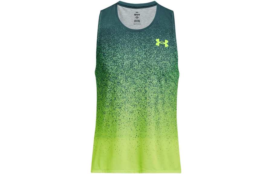 Under Armour RUSH Tank Top Men's Coastal Cyan