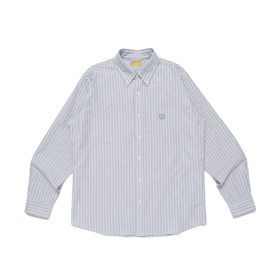 HUMAN MADE Human Made heart-logo striped shirt