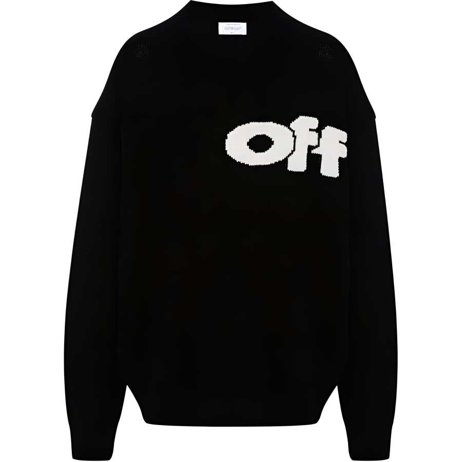 OFF-WHITE OFF WHITE Shared Logo Sweater