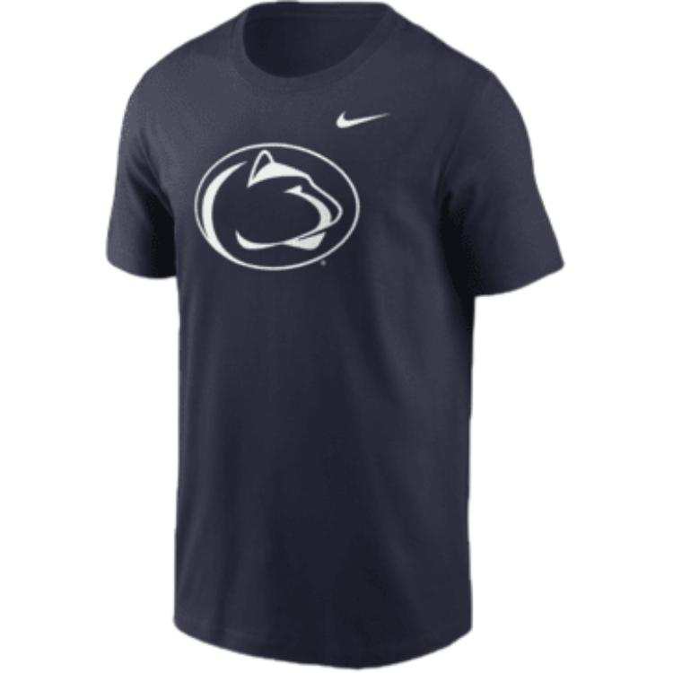 Nike Nike Penn State Nittany Lions Primetime Evergreen Logo Men's Nike College T-Shirt