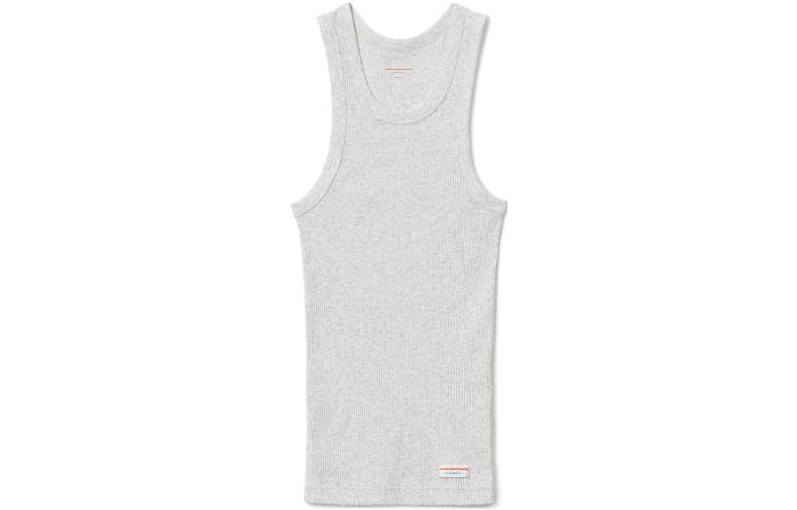 Alexander Wang Tank Tops Men's Gray Crew Neck Moderate Other