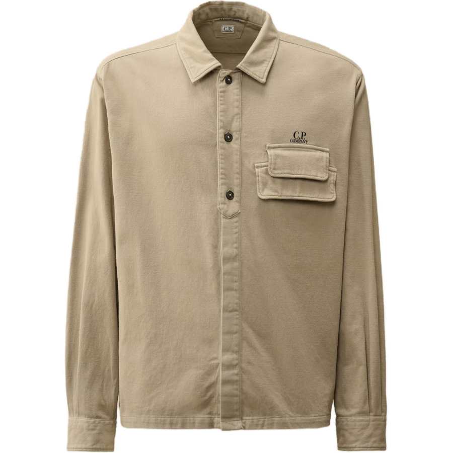 C.P.Company C.P. Company Logo embroidered Shirt
