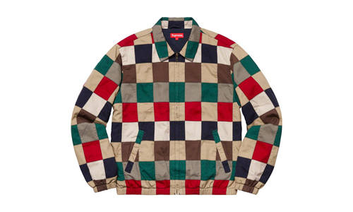 Supreme Supreme Patchwork Harrington Jacket