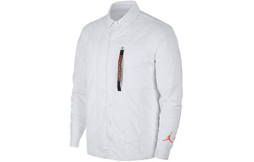 Jordan Jordan 23 Engineered Quilted Lapel Jacket Men's White