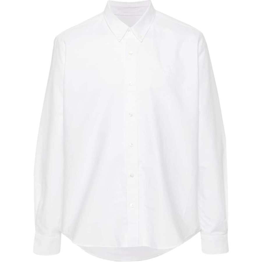 AMIPARIS Ami Paris Ami De Coeur Logo Embroidered Shirt