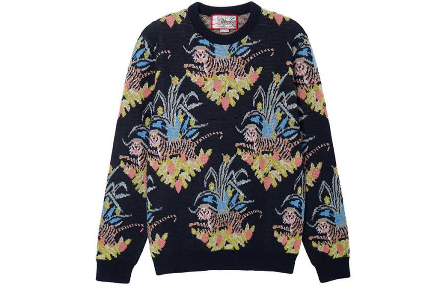 GUCCI Sweaters Men's Black Crew Neck Moderate Other
