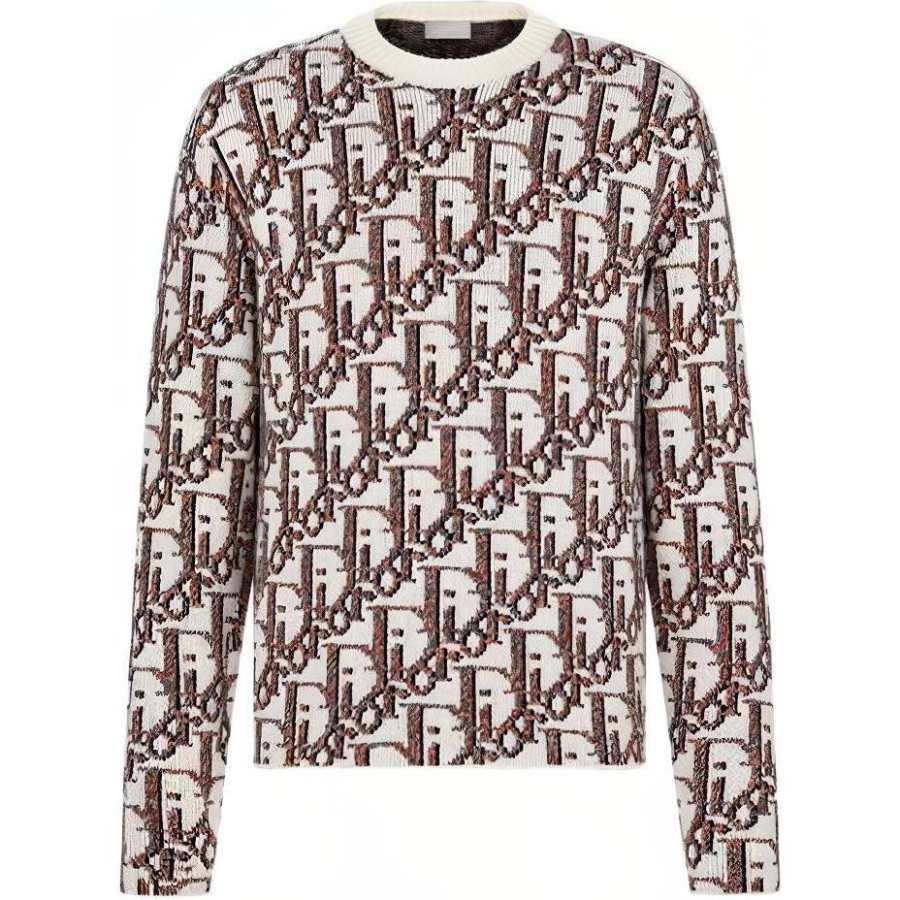 DIOR Christian DIOR Pre Owned 10's DIOR Oblique Sweater