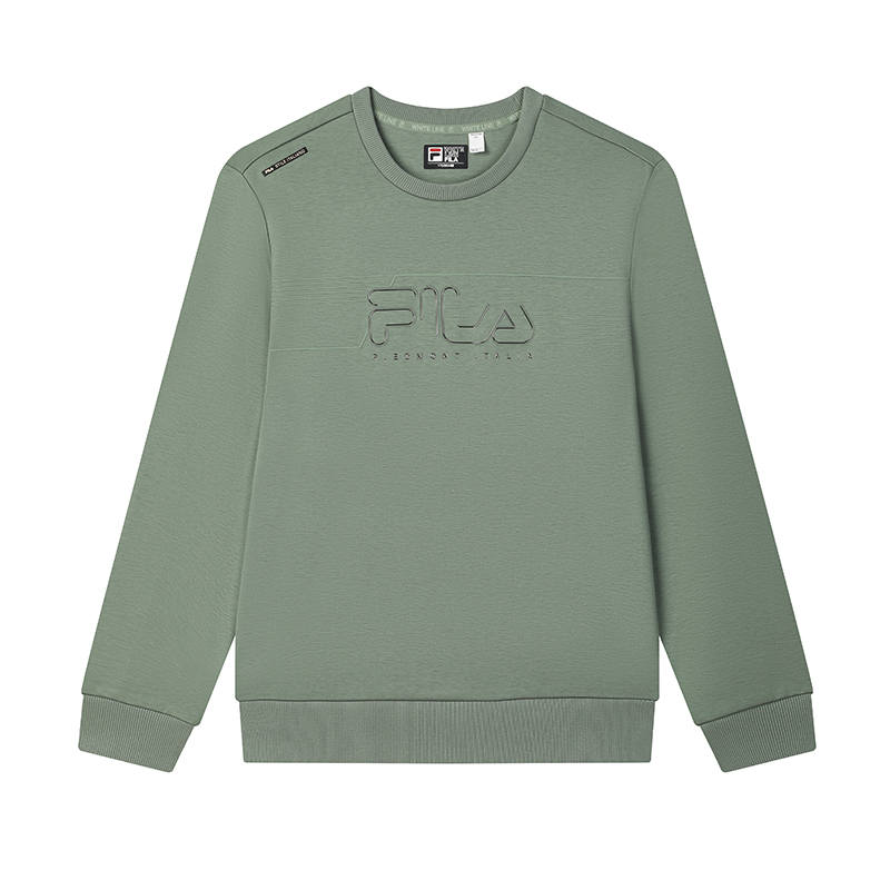 FILA Sweatshirt Men's Dark Gray Green