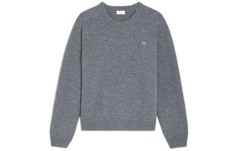 CELINE CELINE Triomphe Crew Neck Sweater In Wool Cashmere