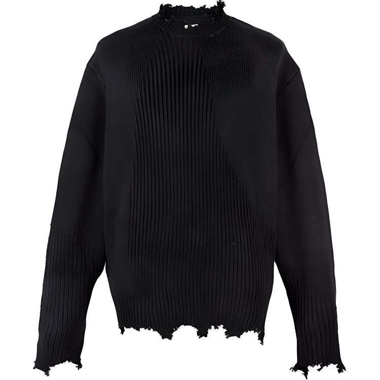 C2H4 C2H4 Arc Sculpture Knit Sweater