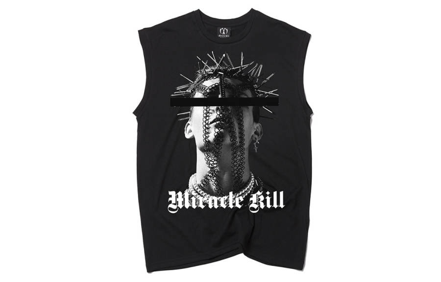 MIRACLE KILL MIRACLE KILL Tank Tops Men's Crew Neck Moderate Other