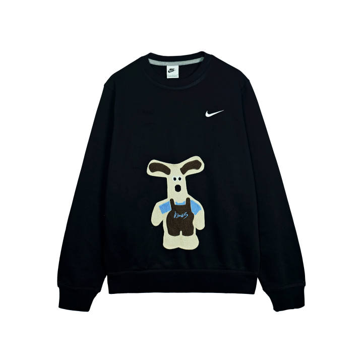 Nike Nike Sweatshirts Unisex Black Crew Neck Moderate