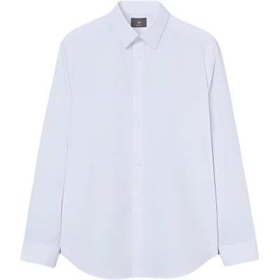H&M Shirts Men's White Lapel Moderate Other