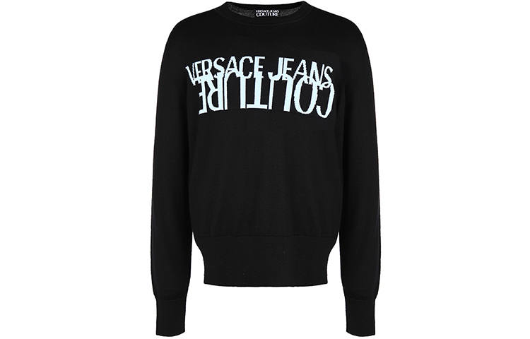 VERSACE JEANS COUTURE Knitwear Men's Black