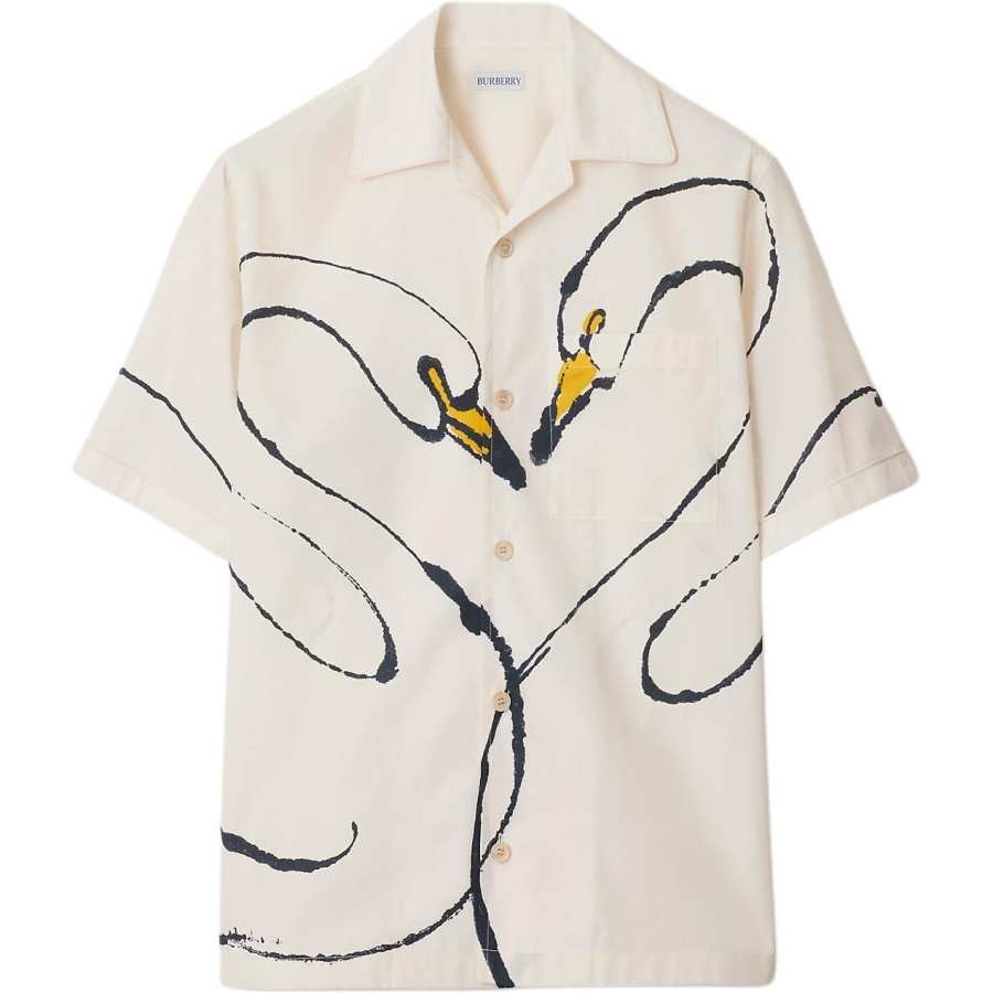 Burberry SS24 Shirt Men's White