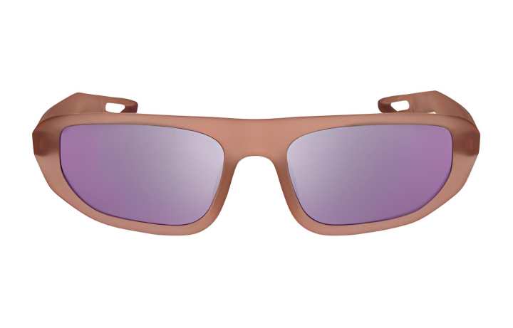 Nike Nike Injection molded Irregular Shape Sunglasses Unisex Brown