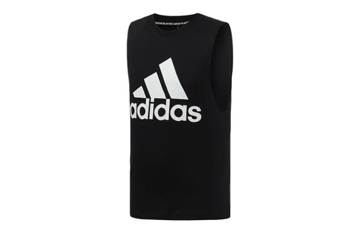 Adidas Adidas Tank Tops Men's Black Moderate Straight Fit