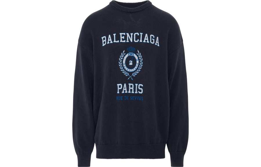 Balenciaga SS22 Sweater Men's Blue