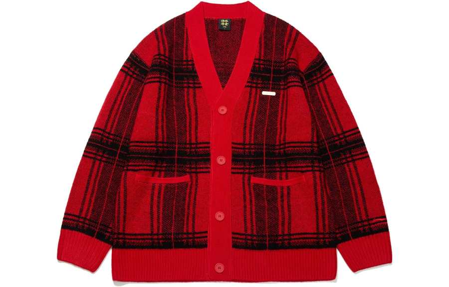 Li-Ning Li Ning Sports Lifestyle Collection Earning Money Every Day Collection Sweater Unisex Red