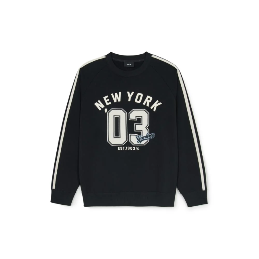 MLB New York Yankees Varsity Sportive Sweatshirt Unisex Black