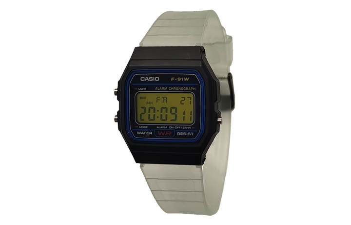 CASIO CASIO Custom Collection Quartz Movement Resin Strap Watch Men's Watches Black Dial