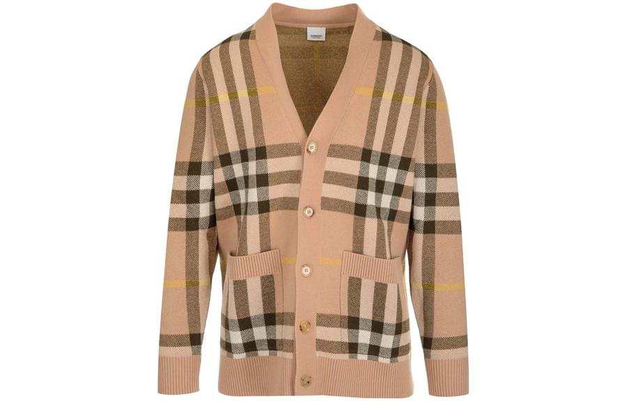 Burberry FW22 Cashmere Sweater Men's Khaki