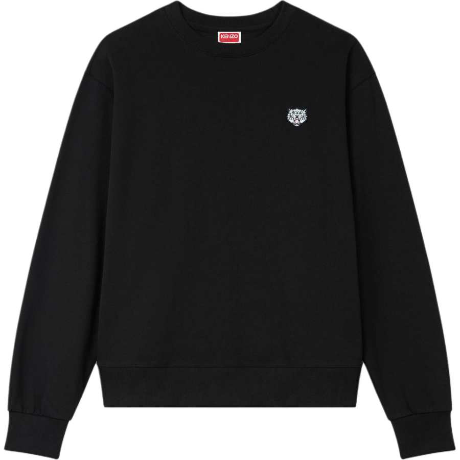 KENZO KENZO Logo Patch Crewneck Sweatshirt