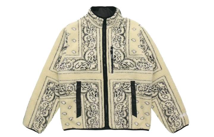 Supreme Supreme Reversible Bandana Fleece Jacket