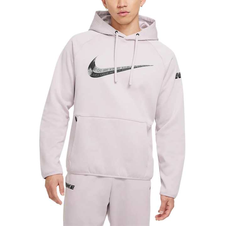 Nike Nike Therma FIT Sweatshirt Men's Platinum Purple/Platinum Purple/Black