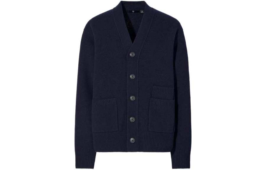 UNIQLO Jil Sander Sweater Men's Indigo Blue