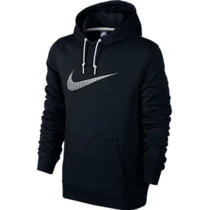 Nike Nike Sweatshirts Men's Black Hooded Moderate Regular