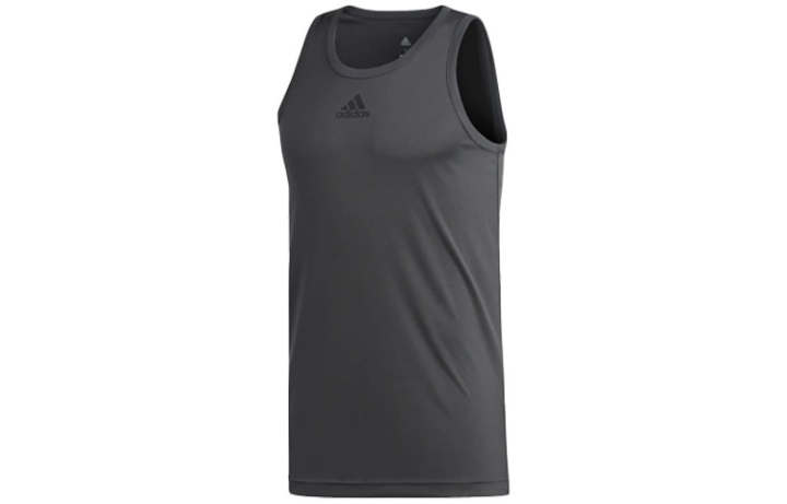 Adidas Adidas Tank Tops Men's Gray Crew Neck Moderate Other