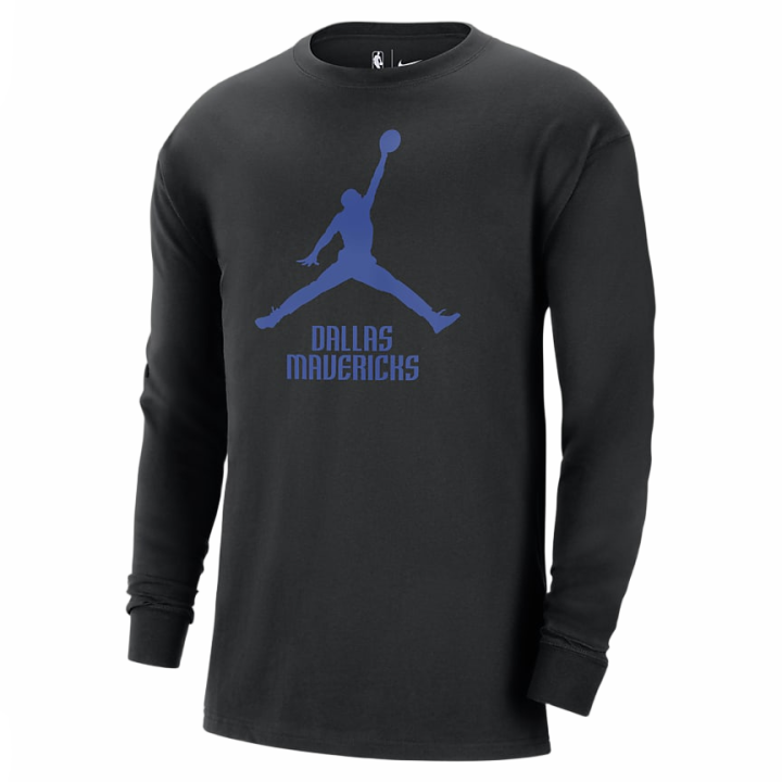 Jordan Jordan Dallas Mavericks Essential Men's Jordan Nba Long-Sleeve T-Shirt